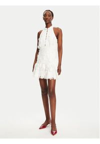 BARDOT Sukienka koktajlowa Remy 59845DB Biały Slim Fit. Kolor: biały. Materiał: syntetyk. Styl: wizytowy #4