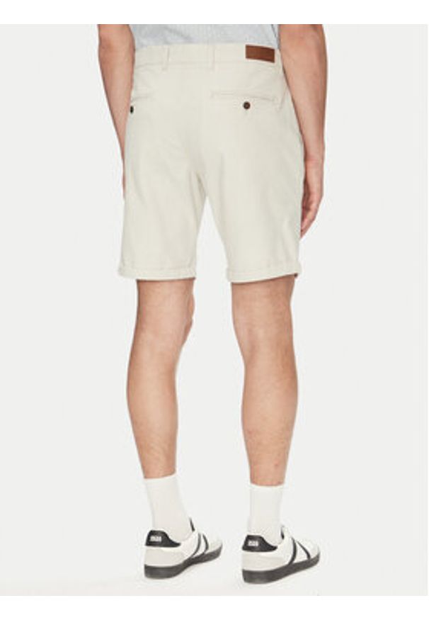 Jack & Jones Szorty materiałowe Fury 12206889 Beżowy Regular Fit. Kolor: beżowy. Materiał: bawełna