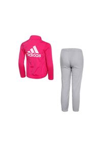 Adidas - Dres Essentials Rozmiar 13-14 A Fioletowy - HM8702. Kolor: fioletowy, wielokolorowy, różowy. Materiał: dresówka