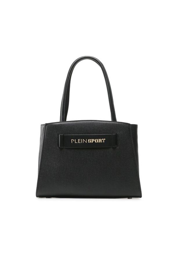 Plein Sport Torebka Medium Tote Blake 2110060 Czarny. Kolor: czarny. Materiał: skórzane. Styl: sportowy