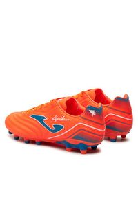 Joma Buty do piłki nożnej Aguila Firm Ground AGUW2408FG Pomarańczowy. Kolor: pomarańczowy. Materiał: skóra