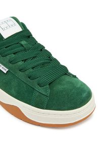 Tommy Jeans Sneakersy Tjm Skater Sneaker EM0EM01607 Zielony. Kolor: zielony. Materiał: skóra, zamsz