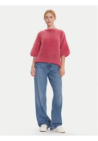 Dixie Sweter M277Y101A Różowy Relaxed Fit. Kolor: różowy. Materiał: syntetyk #4