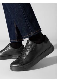 ecco - ECCO Sneakersy Street Tray M 50457401001 Czarny. Kolor: czarny. Materiał: skóra #10