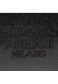 Emporio Armani Plecak Y3L024 Y408E 81386 Czarny. Kolor: czarny. Materiał: skóra