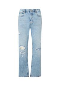 Tommy Jeans Jeansy Otis DM0DM21026 Niebieski Straight Fit. Kolor: niebieski