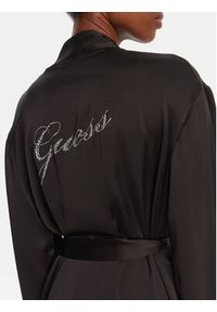 Guess Szlafrok O5BX06 WH9C2 Czarny. Kolor: czarny. Materiał: syntetyk