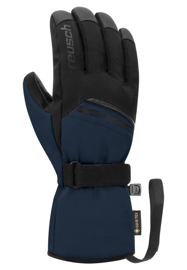 Rękawice narciarskie Reusch Morris Gore-Tex. Kolor: czarny, niebieski, wielokolorowy. Technologia: Gore-Tex. Sport: narciarstwo