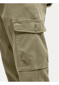 Jack & Jones Spodnie materiałowe Stace Arthur 12282388 Khaki Regular Fit. Kolor: brązowy. Materiał: bawełna #3