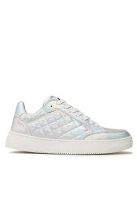 Sneakersy DKNY. Kolor: srebrny