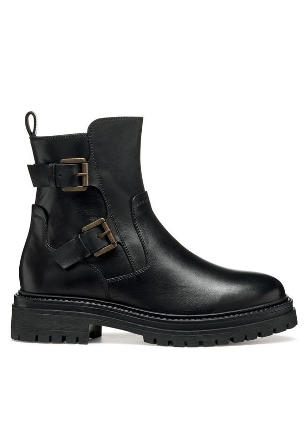 Botki Geox. Kolor: czarny