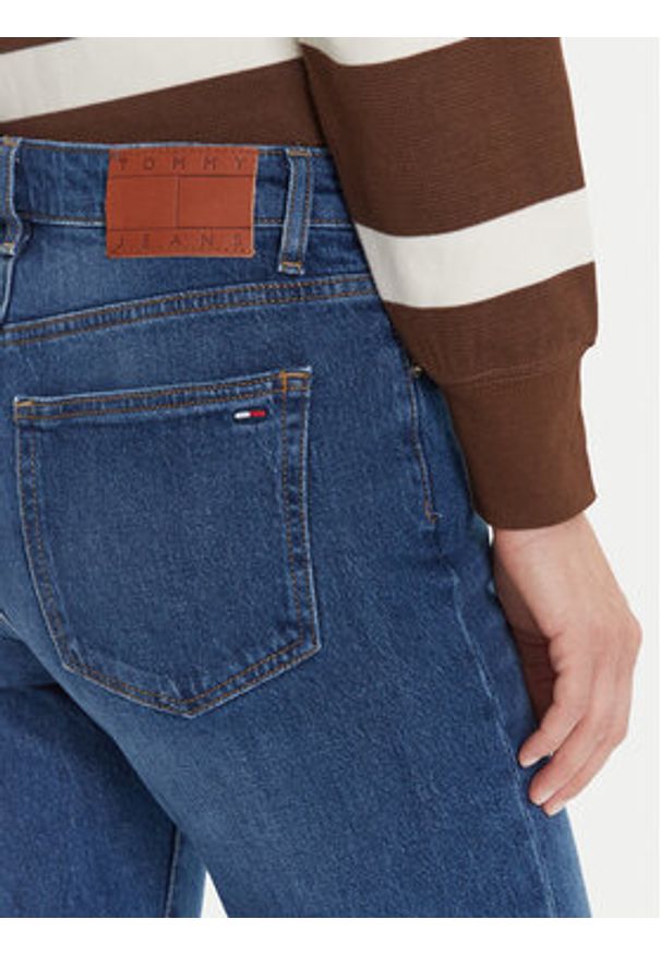 Tommy Jeans Jeansy Lucy DW0DW21808 Niebieski Slim Fit. Kolor: niebieski