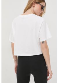Ugg - UGG t-shirt bawełniany kolor biały. Kolor: biały. Materiał: bawełna. Długość rękawa: krótki rękaw. Długość: krótkie #3