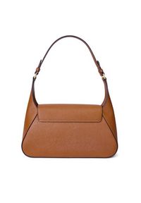 Lauren Ralph Lauren - LAUREN RALPH LAUREN Torebka 431969364002 Brązowy. Kolor: brązowy. Materiał: skórzane