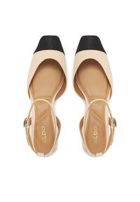 Aldo Czółenka Adriena 13917609 Beżowy. Kolor: beżowy. Materiał: skóra #4