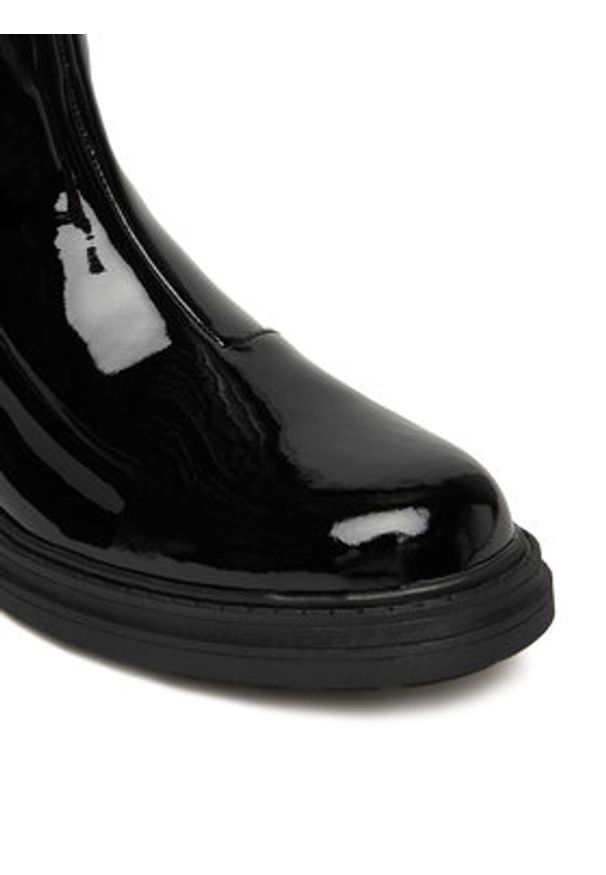 Clarks Sztyblety Orinoco3 Lane 26184623 Czarny. Kolor: czarny. Materiał: lakier, skóra