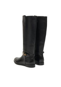 Lauren Ralph Lauren - LAUREN RALPH LAUREN Oficerki Brooke Tll 2 Bo Tal 802967769001 Czarny. Kolor: czarny. Materiał: skóra #6