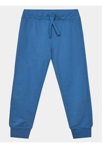 United Colors of Benetton - United Colors Of Benetton Spodnie dresowe 3BC1CF04P Niebieski Regular Fit. Kolor: niebieski. Materiał: bawełna #1