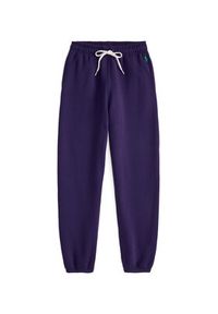 Polo Ralph Lauren Spodnie dresowe 211971700008 Granatowy Tapered Fit. Kolor: niebieski. Materiał: bawełna #6