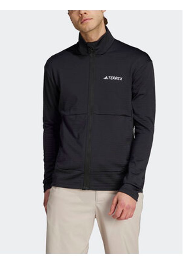 Adidas - adidas Polar IB1818 Czarny Slim Fit. Kolor: czarny. Materiał: syntetyk