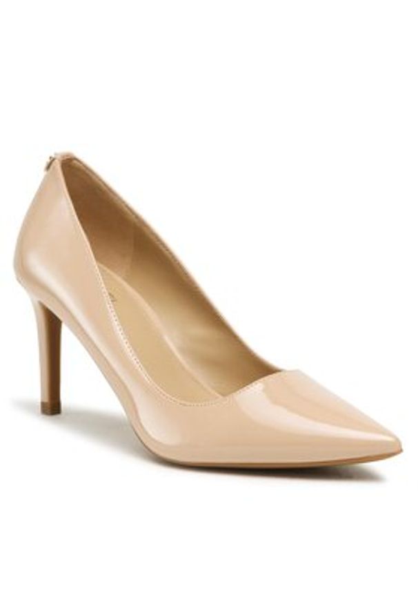 MICHAEL Michael Kors Szpilki Alina Flex Pump 40F2HNMP1A Beżowy. Kolor: beżowy. Materiał: skóra. Obcas: na szpilce