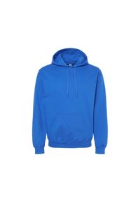 GILDAN - Bluza Z Kapturem Dla Dorosłych Unisex Softstyle Fleece Midweight. Typ kołnierza: kaptur. Kolor: niebieski