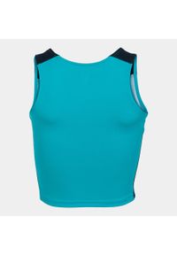 Tank top do biegania damski Joma Record II Crop top. Kolor: różowy, niebieski, wielokolorowy. Sport: bieganie