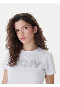 DKNY Sport T-Shirt DP5T9923 Biały Regular Fit. Kolor: biały. Materiał: bawełna. Styl: sportowy #2