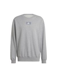 Adidas - Bluza adidas Essentials Feelvivid Drop Shoulder. Kolor: szary