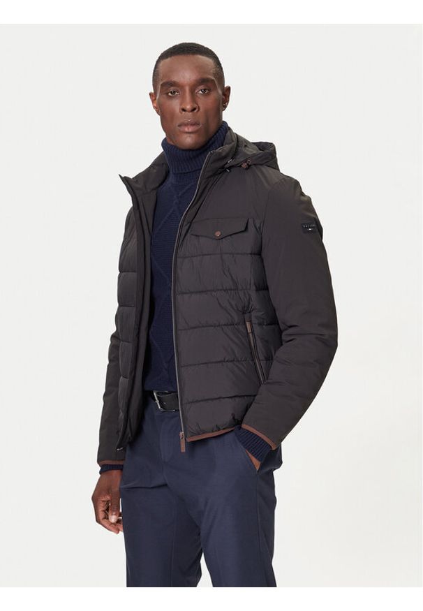 Bugatti Kurtka przejściowa 87 311 381 031 Czarny Regular Fit. Kolor: czarny. Materiał: syntetyk