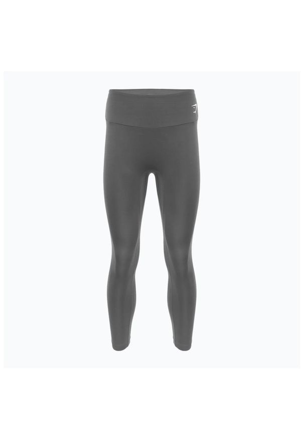 GYM SHARK - Legginsy treningowe damskie Gymshark Training 7/8. Kolor: szary