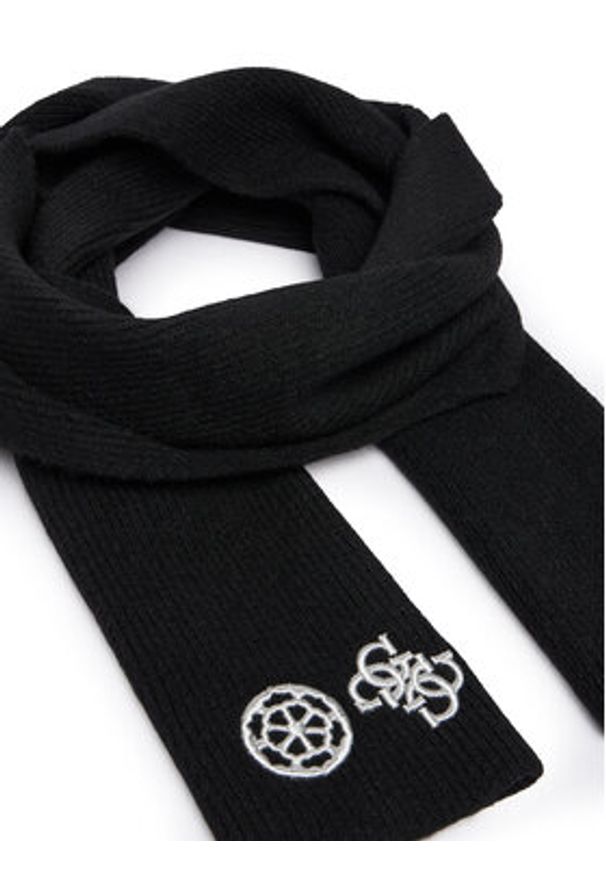 Guess Szalik AW5178 POL03 Czarny. Kolor: czarny. Materiał: materiał