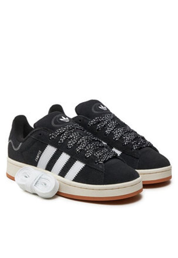 Adidas - adidas Sneakersy Campus 00s IH2659 Czarny. Kolor: czarny. Materiał: zamsz, skóra. Model: Adidas Campus