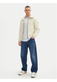 Tommy Jeans Kurtka przejściowa Essential Casual DM0DM15382 Beżowy Regular Fit. Okazja: na co dzień. Kolor: beżowy. Materiał: syntetyk. Styl: casual #6