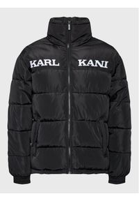 Karl Kani Kurtka puchowa Retro Essential 6076783 Czarny Regular Fit. Kolor: czarny. Materiał: syntetyk, puch. Styl: retro