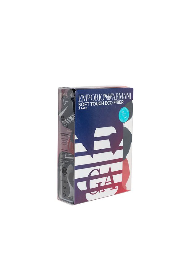 Emporio Armani Slipy 3 Pack | 111734 2F728 | Mężczyzna |. Materiał: bawełna, guma
