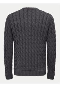 Only & Sons Sweter 22026504 Szary Regular Fit. Kolor: szary. Materiał: bawełna