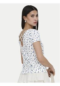 only - ONLY Bluzka Bera 15368588 Biały Regular Fit. Kolor: biały. Materiał: wiskoza #7