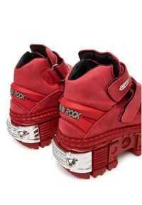 NEW ROCK Sneakersy M-WALL285-C14 Czerwony. Kolor: czerwony. Materiał: nubuk, skóra #4