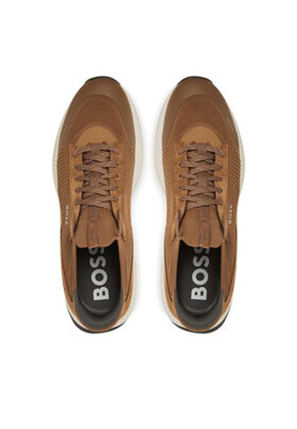 BOSS Sneakersy TTNM EVO Slon 50523113 Beżowy. Kolor: beżowy. Materiał: materiał