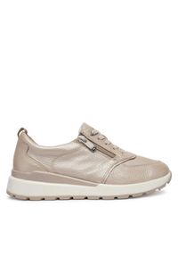 Sneakersy Caprice. Kolor: beżowy #1