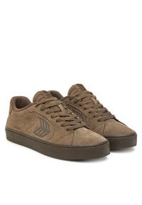 CARIUMA Sneakersy Salvas 411302O23M110 Brązowy. Kolor: brązowy. Materiał: zamsz, skóra #5