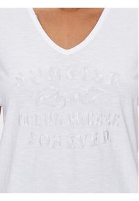 Olsen T-Shirt 11105057 Biały Regular Fit. Kolor: biały. Materiał: bawełna #3