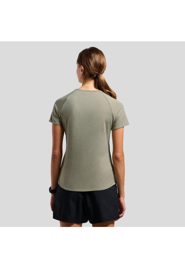 Koszulka damska Odlo ESSENTIAL 365 T-shirt crew neck s/s. Kolor: szary. Sport: bieganie