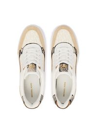 MICHAEL Michael Kors Sneakersy Emmy 43T6EMFS1B Beżowy. Kolor: beżowy. Materiał: skóra #4