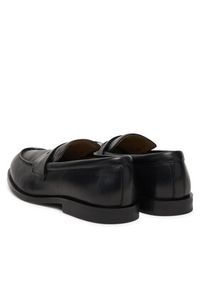 Calvin Klein Półbuty Ess Rubber Penny Loafer Pol Lth HM0HM02025 Czarny. Kolor: czarny. Materiał: skóra #4