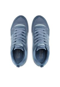 skechers - Skechers Sneakersy Step N Fly 155287/SLT Niebieski. Kolor: niebieski. Materiał: zamsz, skóra #4