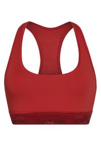 Calvin Klein Underwear Biustonosz top LV00QF8547 Czerwony. Kolor: czerwony. Materiał: bawełna