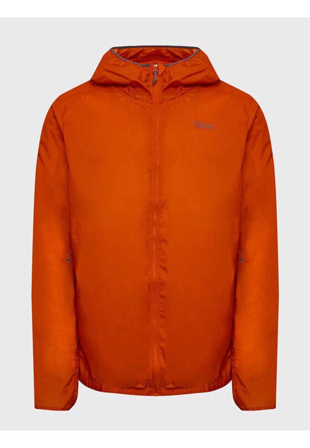 Rab Kurtka outdoor Vital Hoody QWS-48-FCR Czerwony Regular Fit. Kolor: czerwony. Materiał: syntetyk. Sport: outdoor