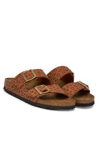 Birkenstock Klapki Arizona 1031926 Brązowy. Kolor: brązowy. Materiał: skóra #4